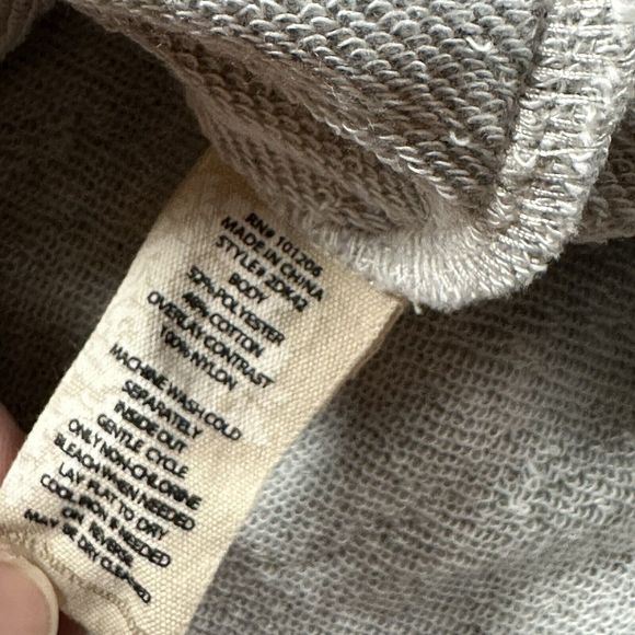 SOFT SURROUNDINGS Jacket Woman’s Small White Gray Lace Zip Up Ygritte - Picture 9 of 14